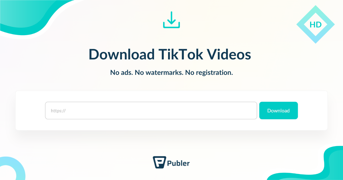 Download TikTok Videos with By Click Downloader